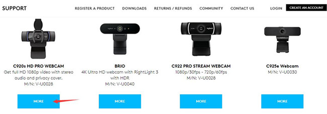 windows 10 drivers download for logitech hd pro webcam c920