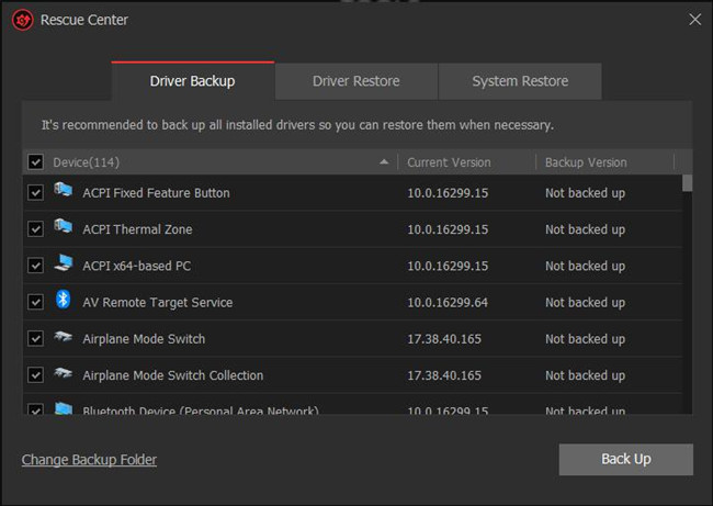 driver booster driver backup