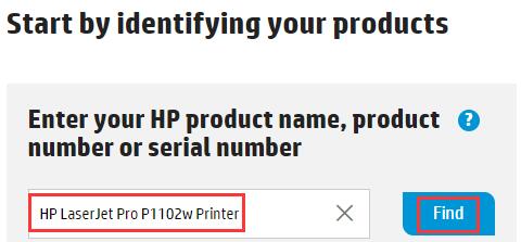 h[ printer model