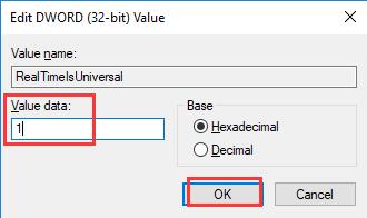 change value data to 1