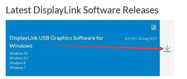 download displaylink usb graphic software for windows