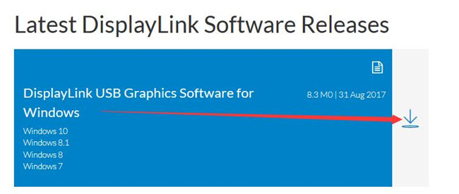 displaylink usb graphics adapters