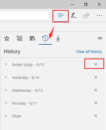 how to clear cookies and cache on microsoft edge