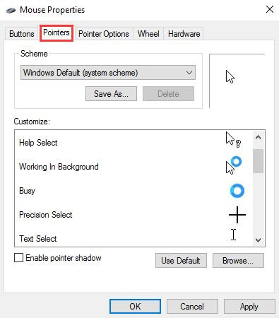 windows 10 keeps resetting my mouse settings logitech