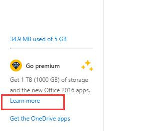 onedrive learn more