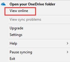 view online onedrive