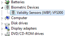 validity fingerprint sensor