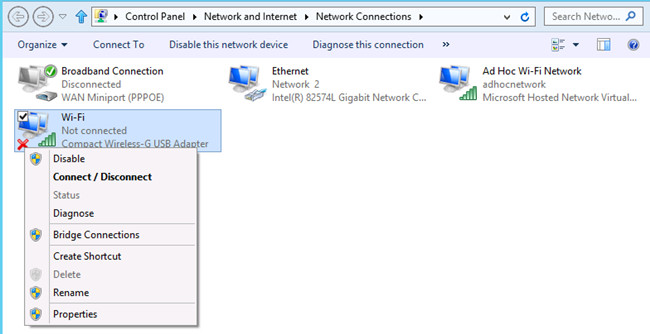 wifi properties