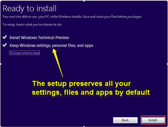 windows 10 setup start from iso