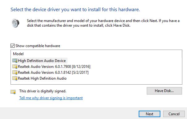 idt high definition audio codec windows 10 driver install