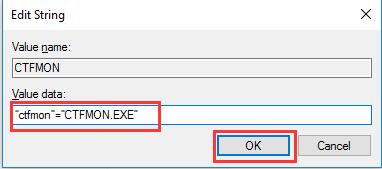 ctfmon input value data