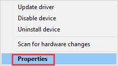 driver properties