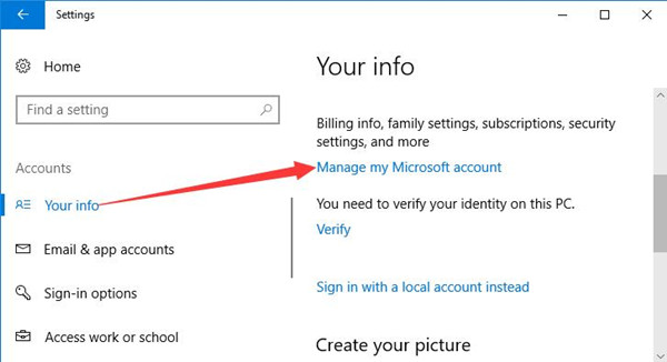 how do i change my microsoft account on my computer