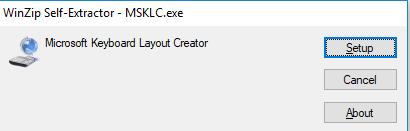 microsoft keyboard layout creator setup