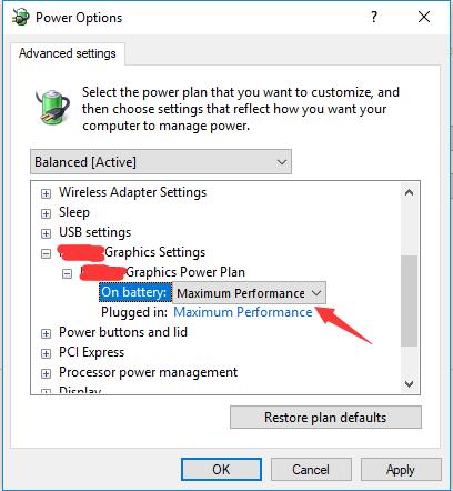 nvidia settings power management mode