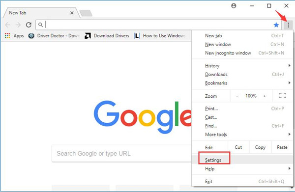 how to set google as homepage on chrome windows 11