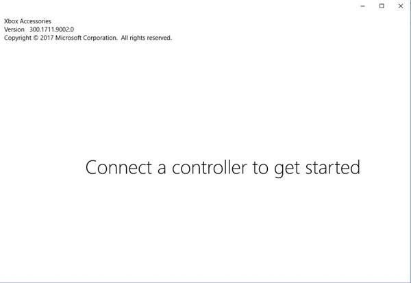 connect a controller to get started