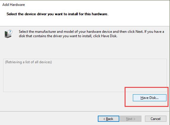 Ошибка mediatek driver not detected