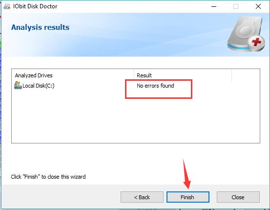 what does iobit disk doctor do