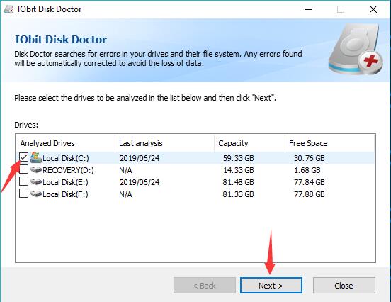 disk doctor windows