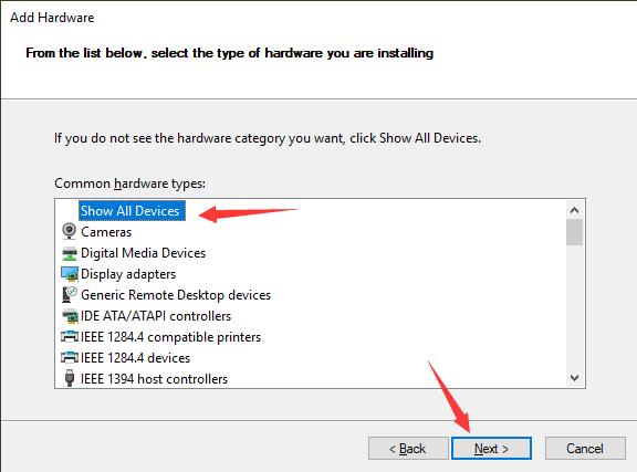 Ошибка mediatek driver not detected