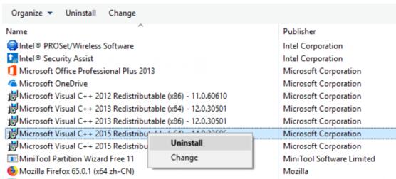Fixed Microsoft Visual C Runtime Library Error On Windows 10