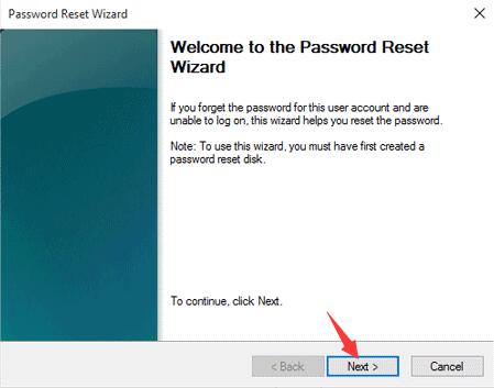 welcome to the password wizard