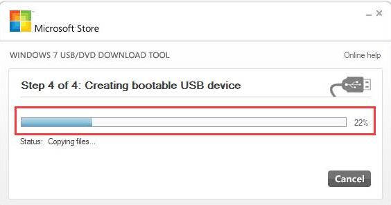 creating bootable usb device in windows 7 usb dvd download tool