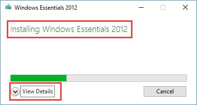 installing windows essentials