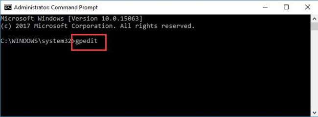 type in gpedit in command prompt