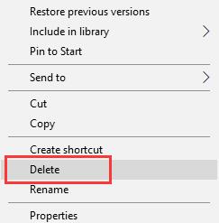 delete spotify folder in appdata