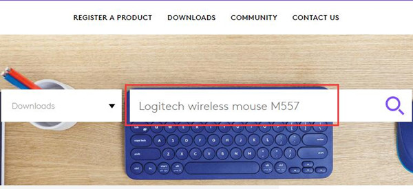 logitech wireless mouse m557