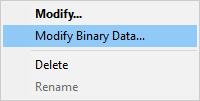 modify binary data for itunes