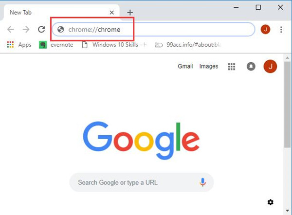 chrome chrome in google chrome search bar