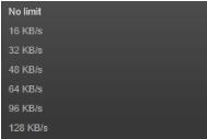 bandwidth speed for steam