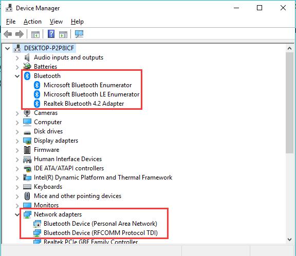 i uninstalled bluetooth from device manager