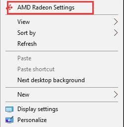 amd radeon screen settings download