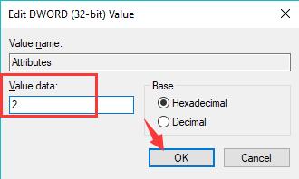 attributes value data