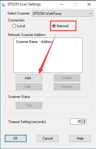 epson network scanner software