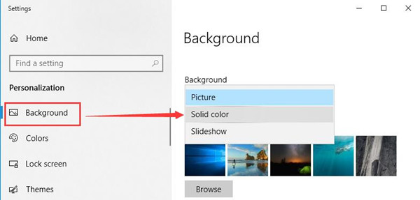 change desktop icon text color windows 10