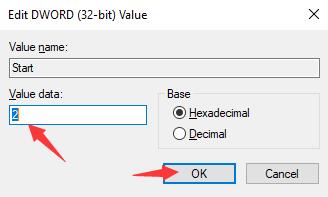 change rpcss start value to 2