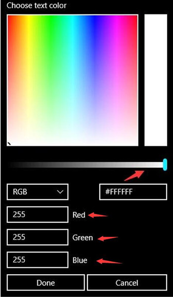 how-to-change-text-color-in-windows-10-osifirm