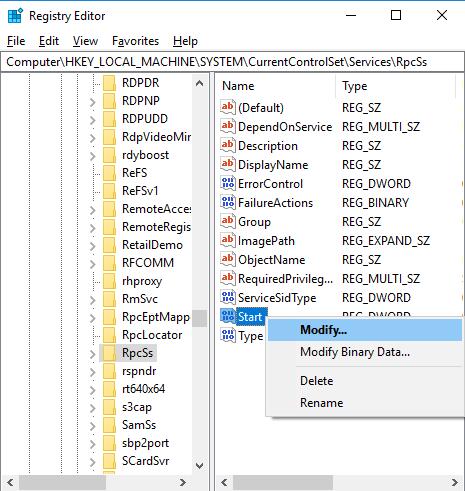 modify start under rpcss