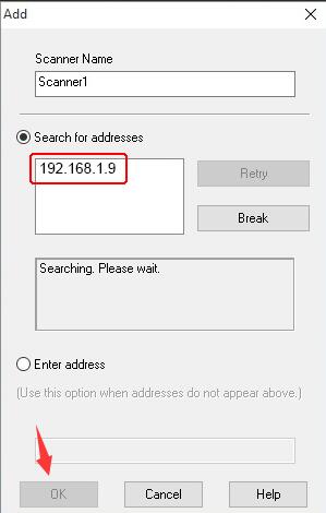 search for ip address