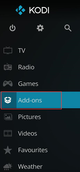 add ons in kodi