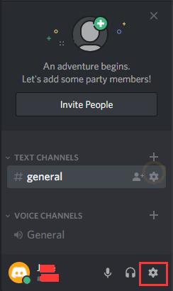 discord settings