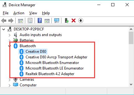 generic bluetooth driver windows 10