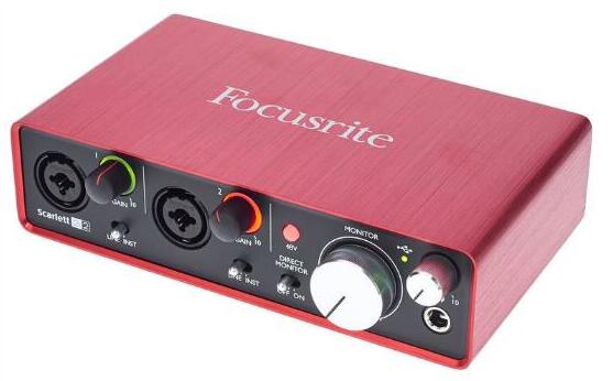 focusrite scarlett 2i2 driver windows 10