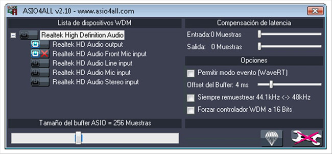 asio4all usb audio driver windows 10