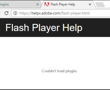 could not load plugin in chrome
